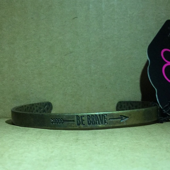 Brave and Bold, Brass Bracelet - Picture 1 of 3